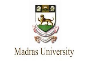 Madras University Transcript