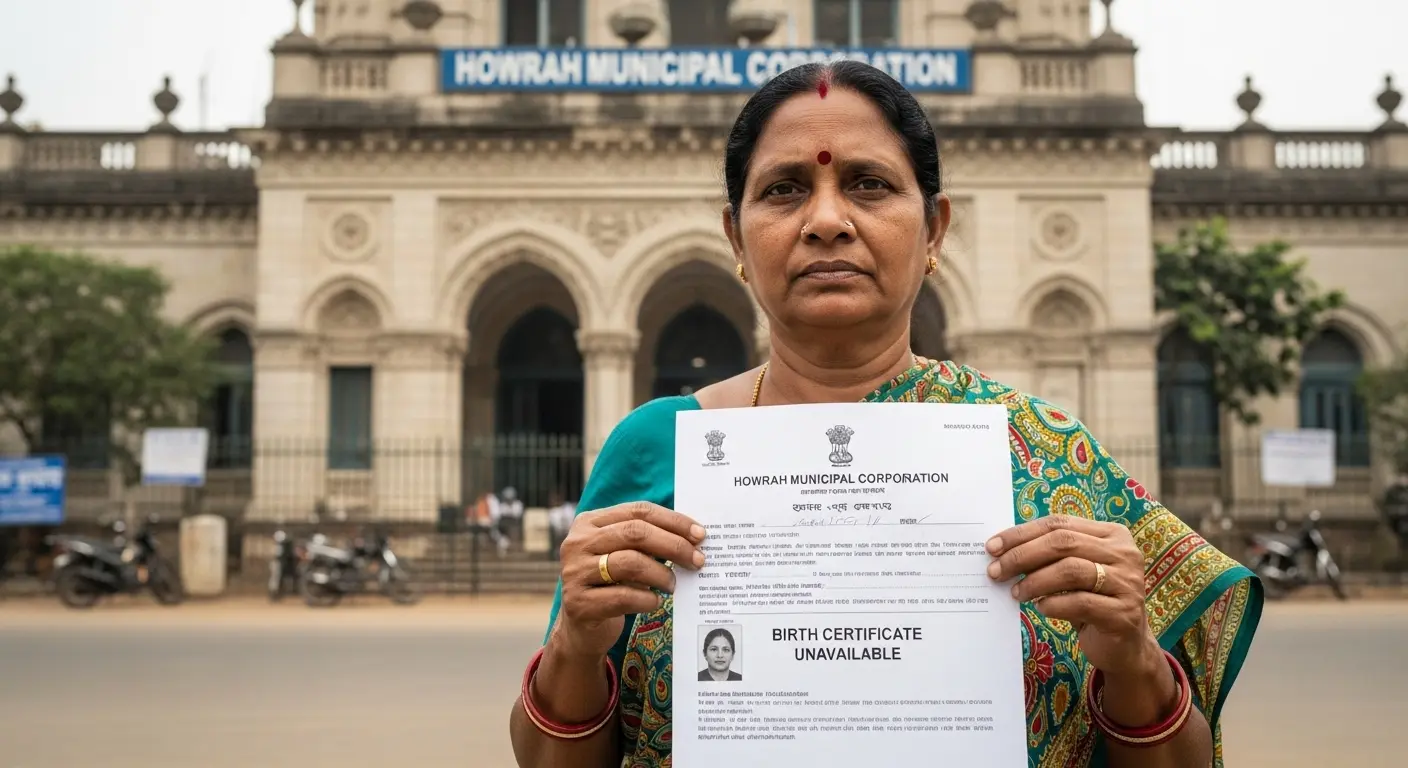 Non Availability of Birth Certificate in Howarah
