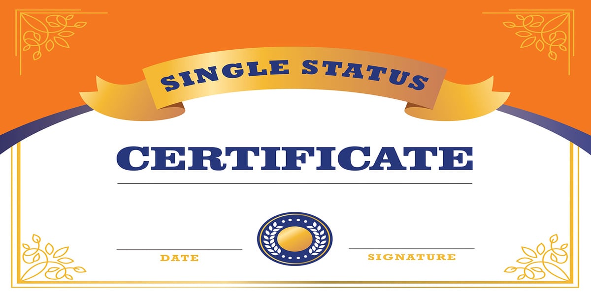 Why Indian will need a single status certificate to marry?
